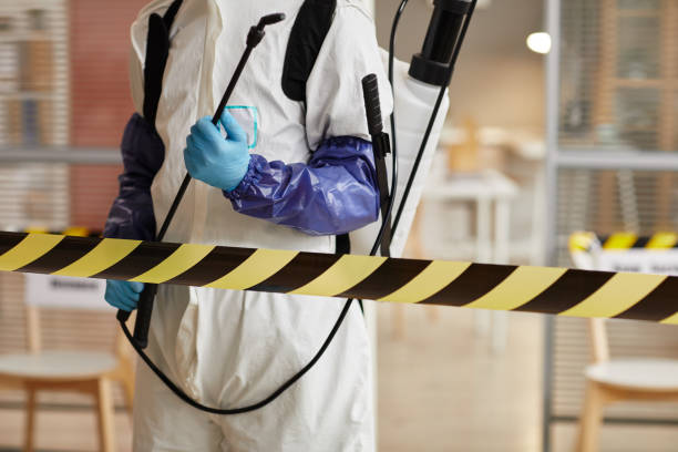 Professional Biohazard technician working in Holland, MN